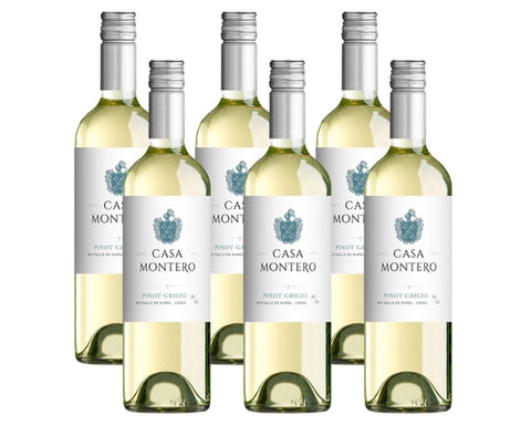 6x Casa Montero, Pinot Grigio