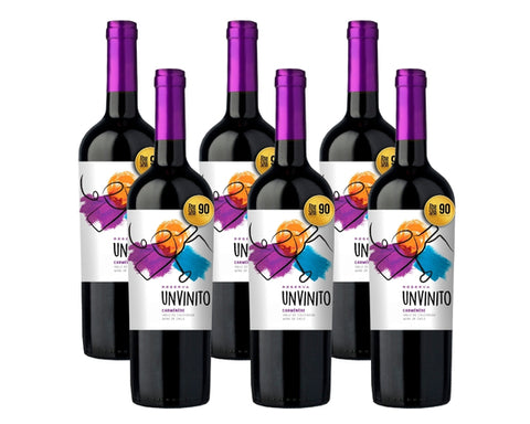 6x Unvinito, Carmenere Reserva
